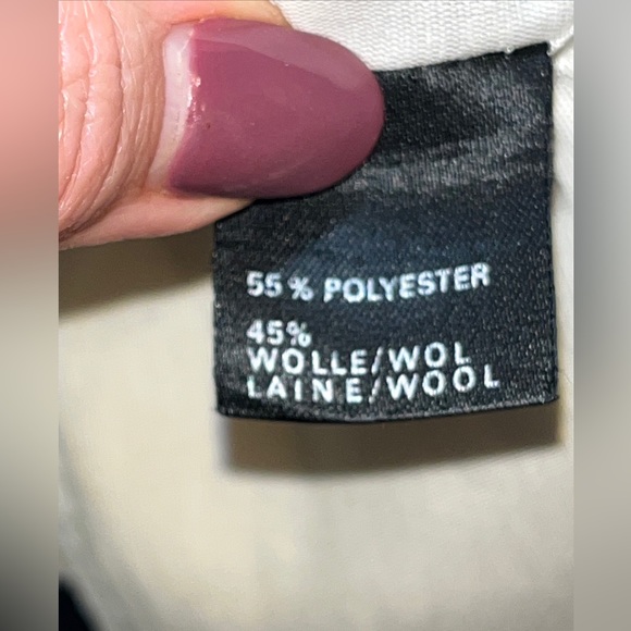 Blue Green PLAID Pleated Wool Dress pants mens 37 rolled cuffs straight KWN 90s - Picture 10 of 13